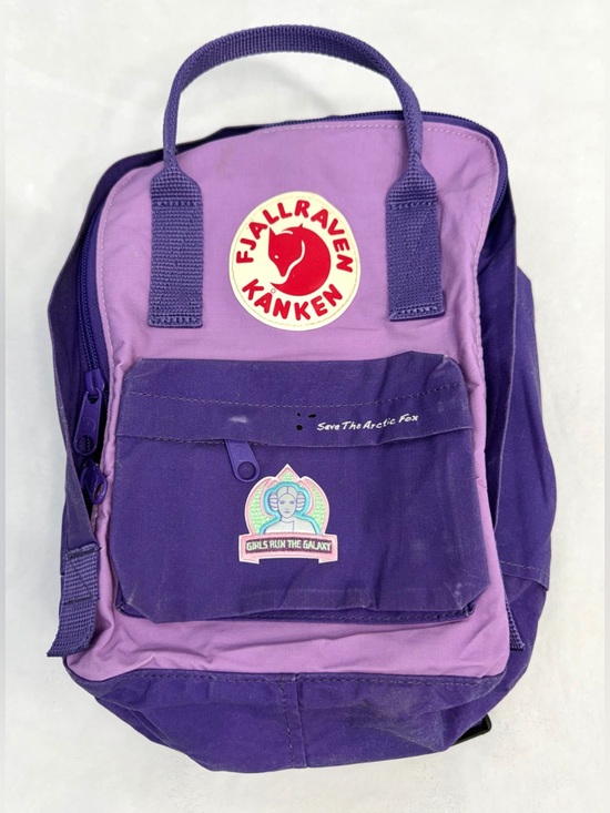 Fjallraven Handbags - SOLD Fjallraven Kanken Mini Save The Arctic Fox Purple Backpack Star Wars